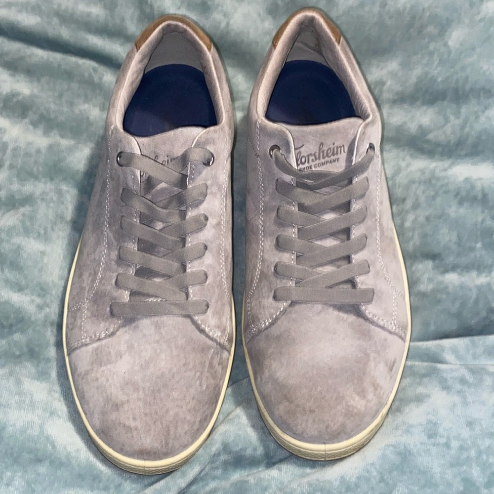 Florsheim Gray Suede Sneaker